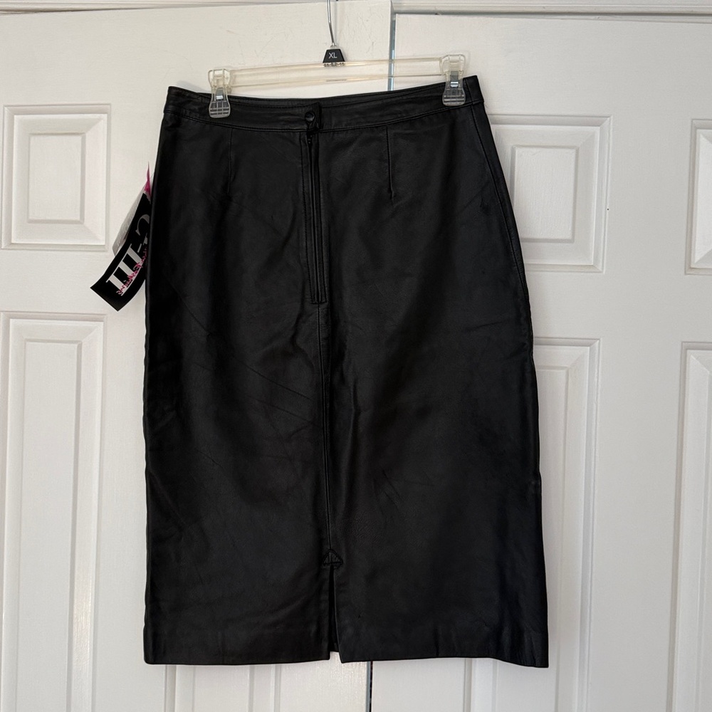 Genuine Leather‎ Pencil Skirt - Picture 2 of 9